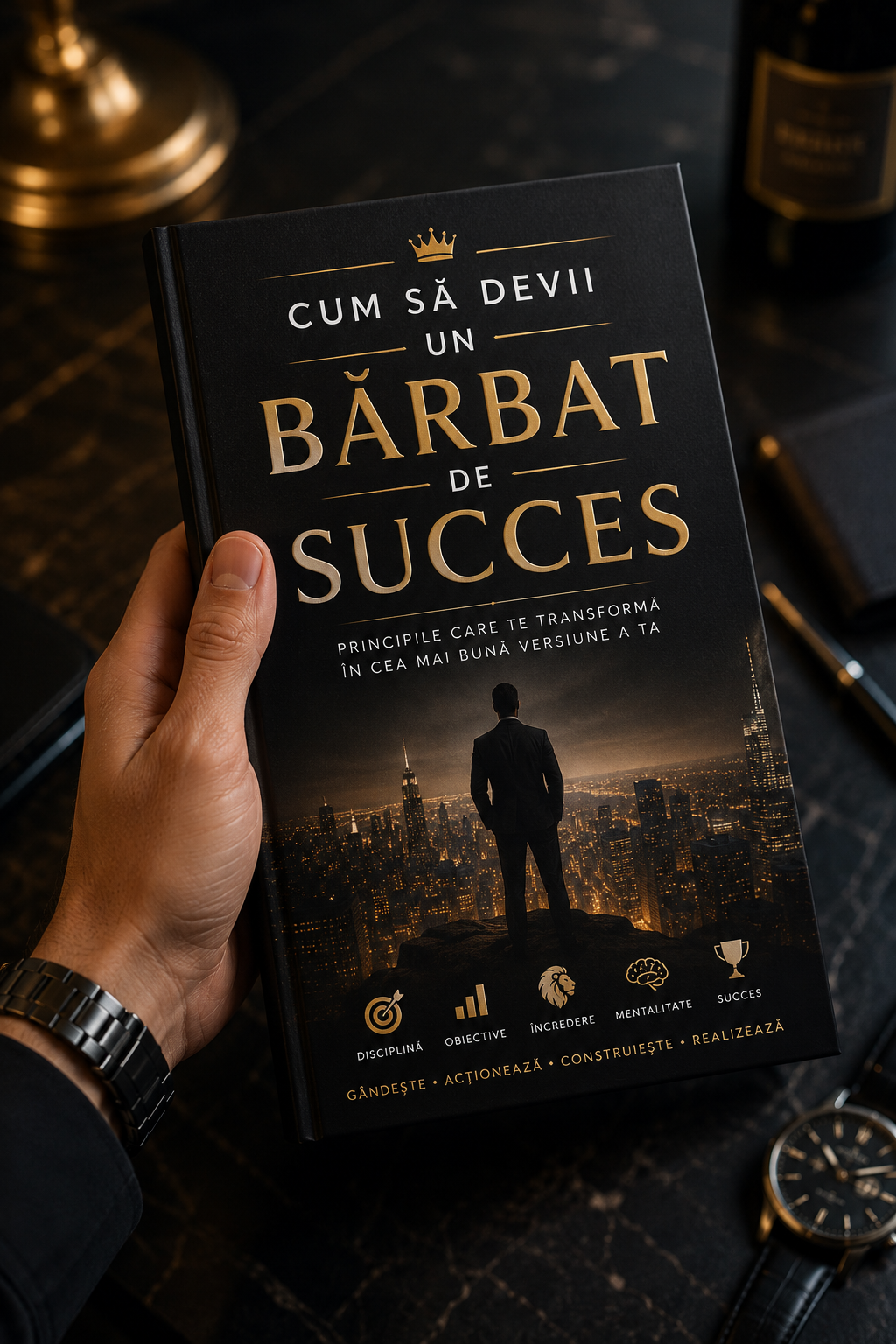📘 Cum să Devii un Bărbat de Succes 🔥 Principiile care te transformă în cea mai bună versiune a ta