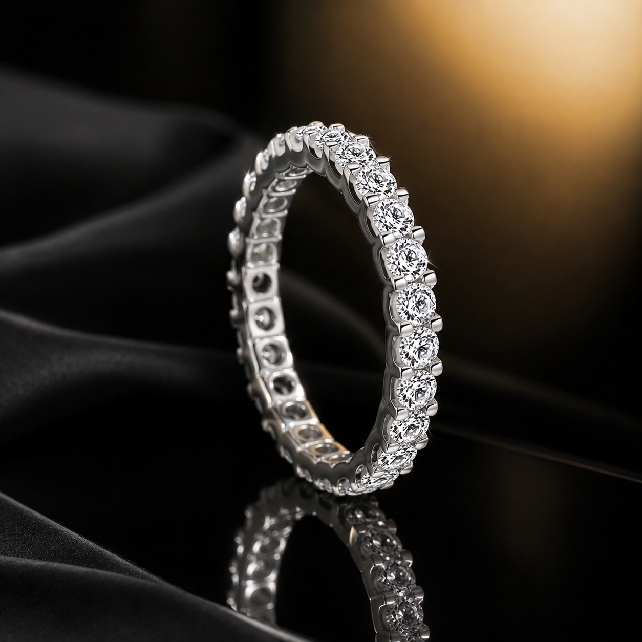 Inel Eternity Crystal – Strălucire Fără Sfârșit | Trendora
